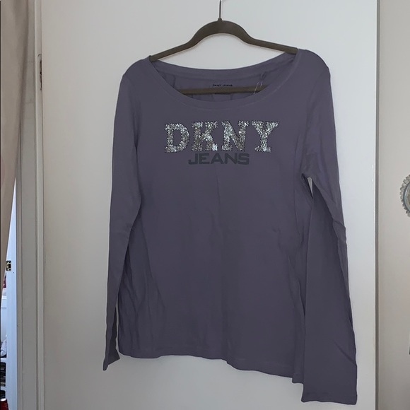 DKNY Jeans women’s long sleeve top - Picture 1 of 3